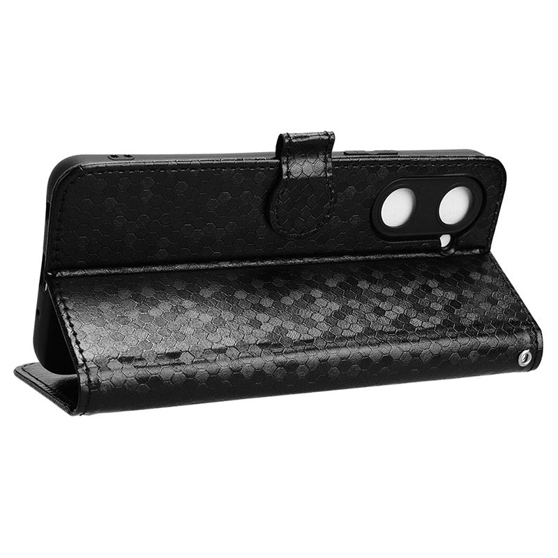 For vivo Y03 Case Dots Imprinted Shockproof Wallet Phone Cover For vivo Y03 Case Dots Imprinted Shockproof Wallet Phone Cover
